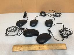 Dell USB Mice - 5pcs