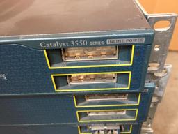 Cisco Catalyst 3550 Series 24 Port Intelligent Ethernet Switches - 6pcs
