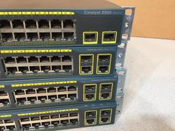 Cisco Catalyst 2960 Series Switches w/24 Ports - 4pcs
