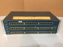 Cisco Catalyst 2950 Series Switches - 3pcs
