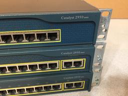 Cisco Catalyst 2950 Series Switches - 3pcs