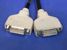 Dell DMS-59 to Dual DVI Y Dongle Adapter Cable - 3pcs