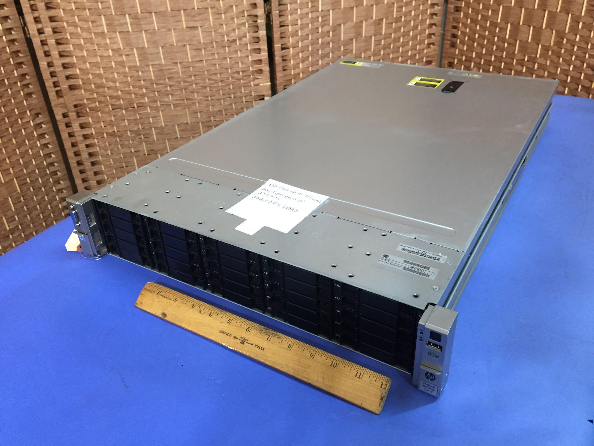 HP ProLiant DL380P Gen8 Dual Intel Xeon 2.5GHz 262GB NO HD Rackmount Server