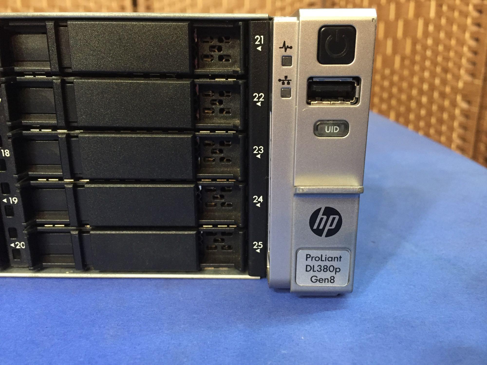HP ProLiant DL380P Gen8 Dual Intel Xeon 2.5GHz 262GB NO HD Rackmount Server