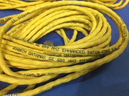 Assorted Sizes RJ45 CAT6 Patch Cord Network Cables - 7pcs