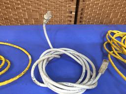 Assorted Sizes RJ45 CAT6 Patch Cord Network Cables - 7pcs