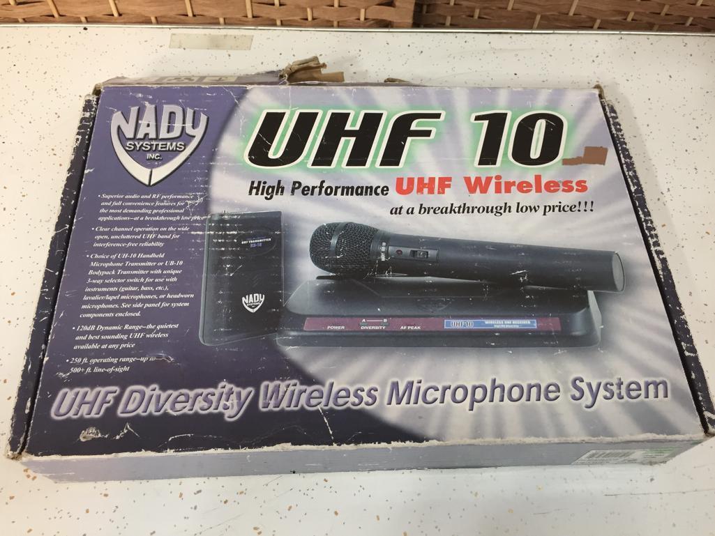 NADY UHF-10 UHF Wireless Microphone System