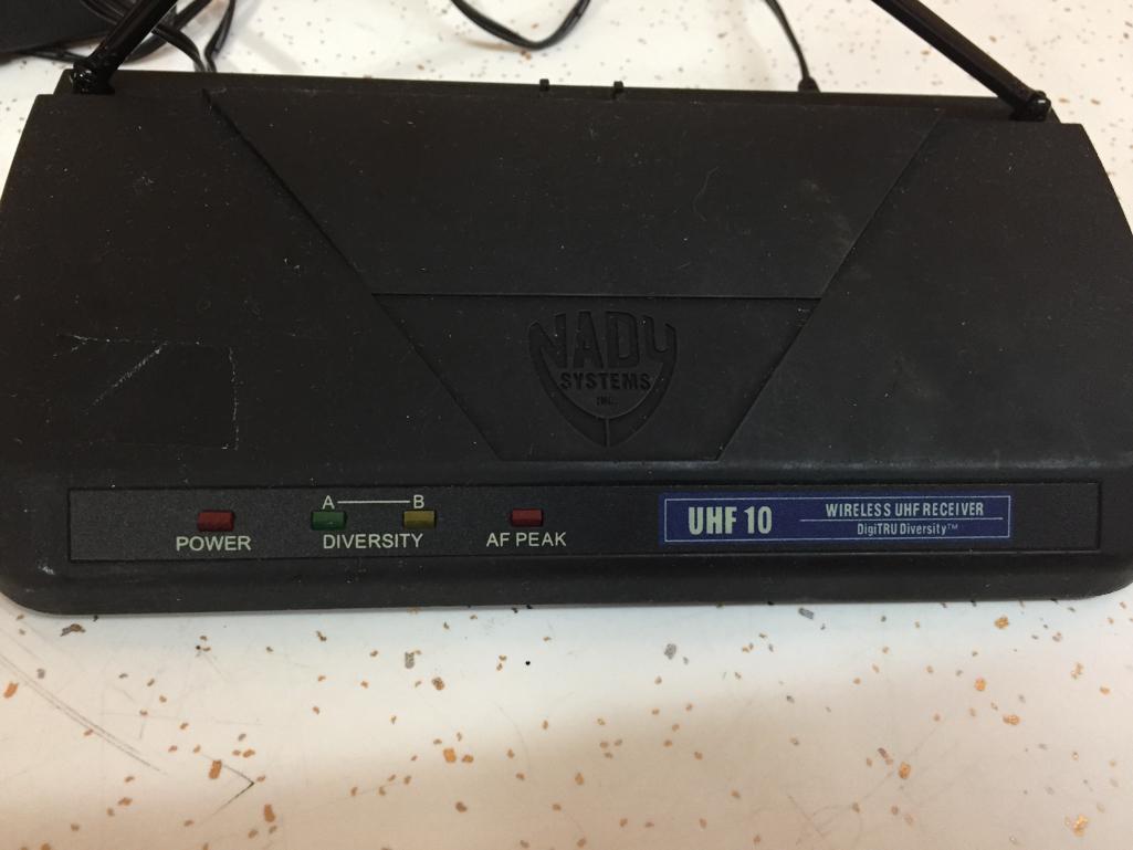 NADY UHF-10 UHF Wireless Microphone System