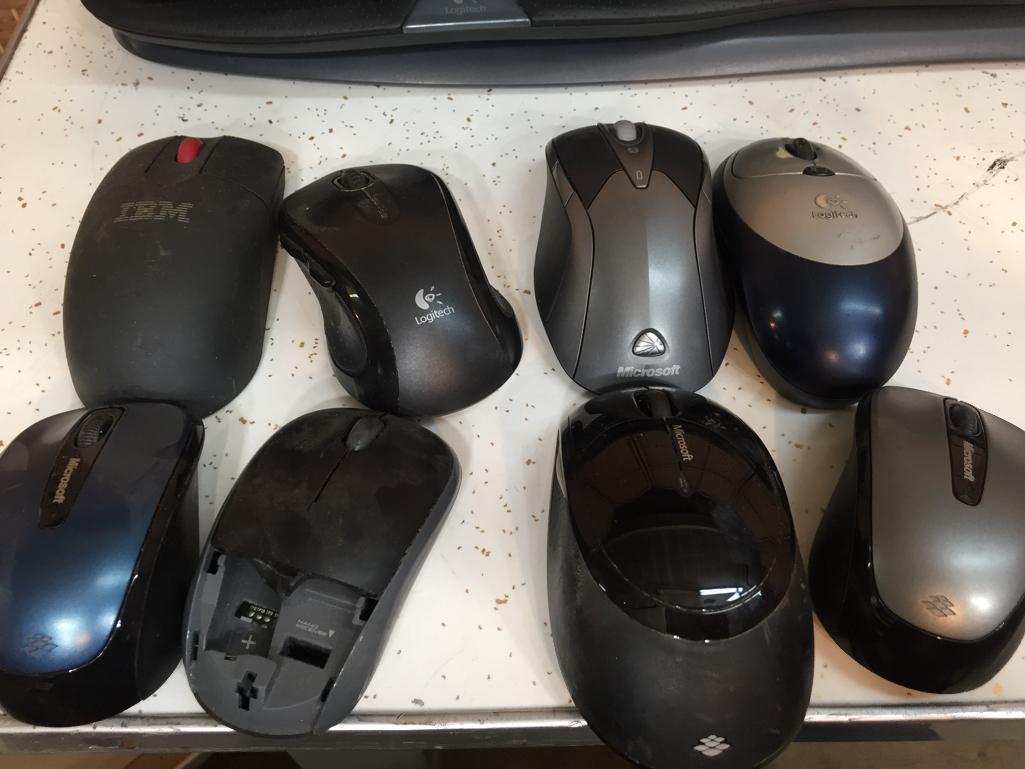 Assorted Wireless Keyboards & Mice Logitech Microsoft
