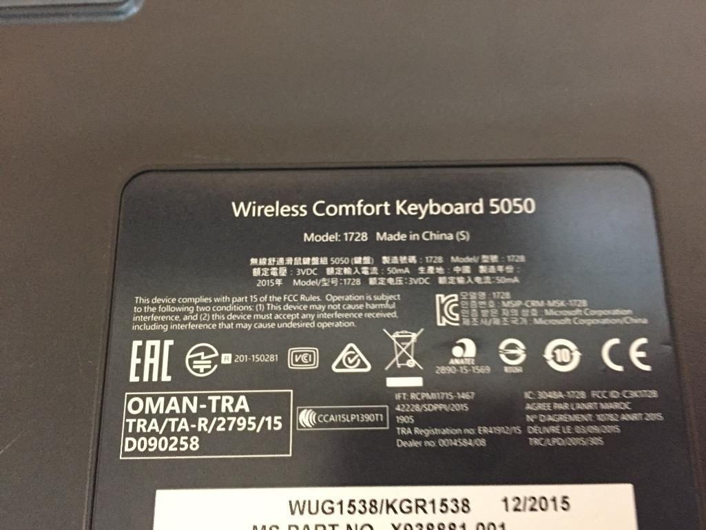 Assorted Wireless Keyboards & Mice Logitech Microsoft