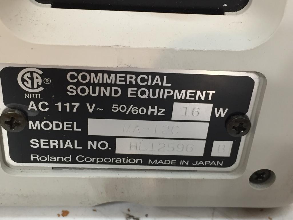Roland MA-12C Stereo Micro Monitor Speakers