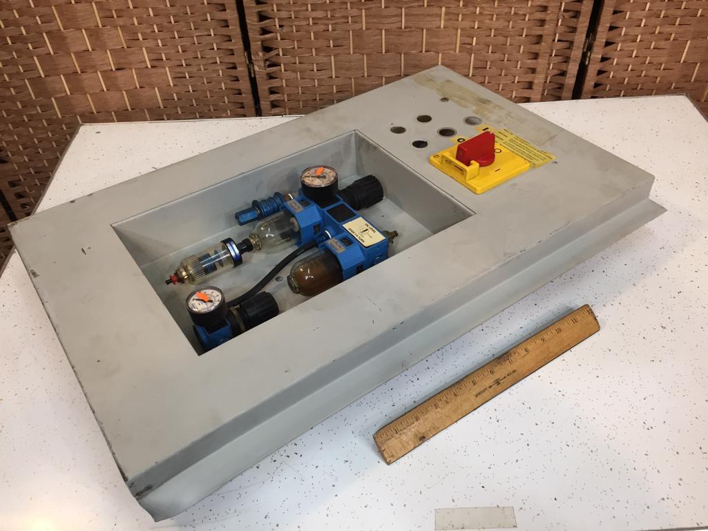 Custom Festo Hydraulic Filter / Pressure Control Panel