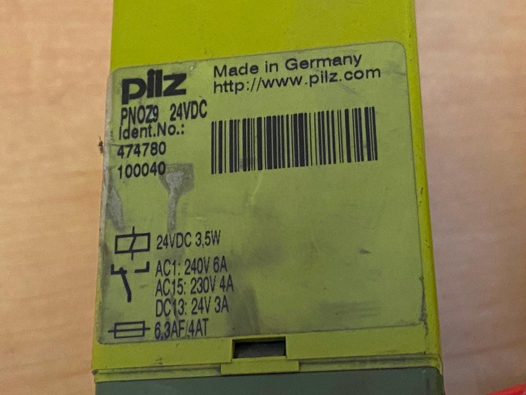 Pilz PNOZ 9 474780 24VDC Safety Relays - 2 pcs