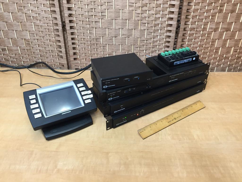 Mixed Crestron Professional Home AV Automation Controllers
