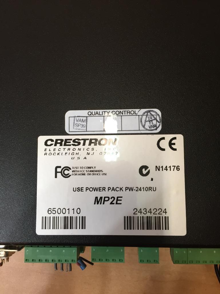 Mixed Crestron Professional Home AV Automation Controllers