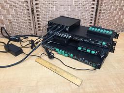 Mixed Crestron Professional Home AV Automation Controllers