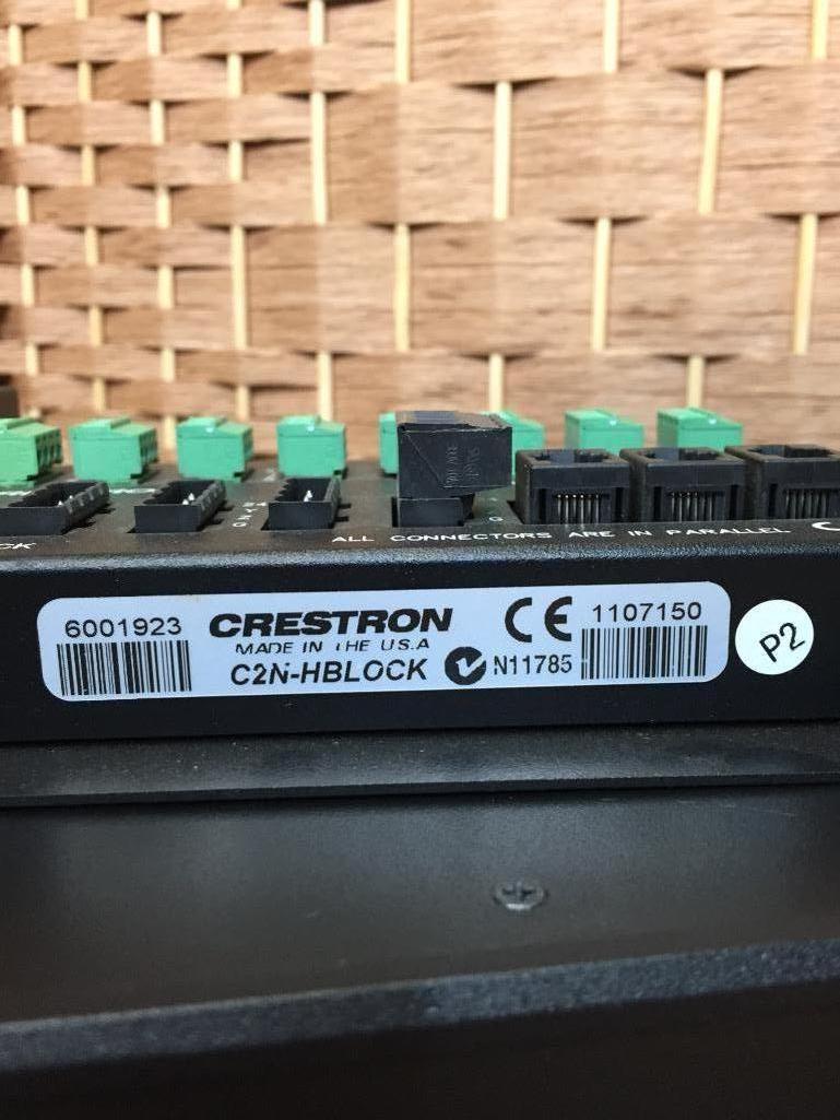 Mixed Crestron Professional Home AV Automation Controllers