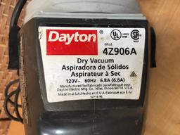 Dayton 4Z906A Portable Handheld Dry Vacuum Cleaner - 5pcs