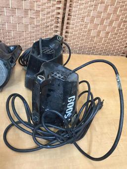 Dayton 4Z906A Portable Handheld Dry Vacuum Cleaner - 5pcs