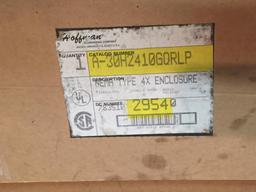 Hoffman A-30H2410GQRLP 30.25x24.25x10 Wall Mount Electrical Enclosure Box - 6pcs