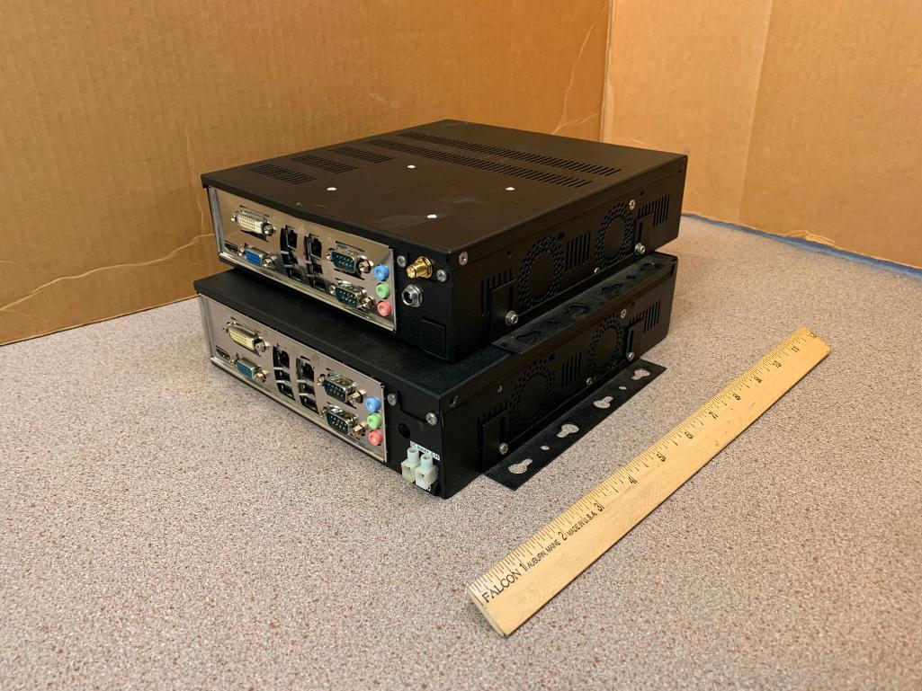 SmallPC Intel Core 2 Duo 2.0GHz 2GB 32GB & 60GB NO OS Rugged Industrial Computers - 2pcs