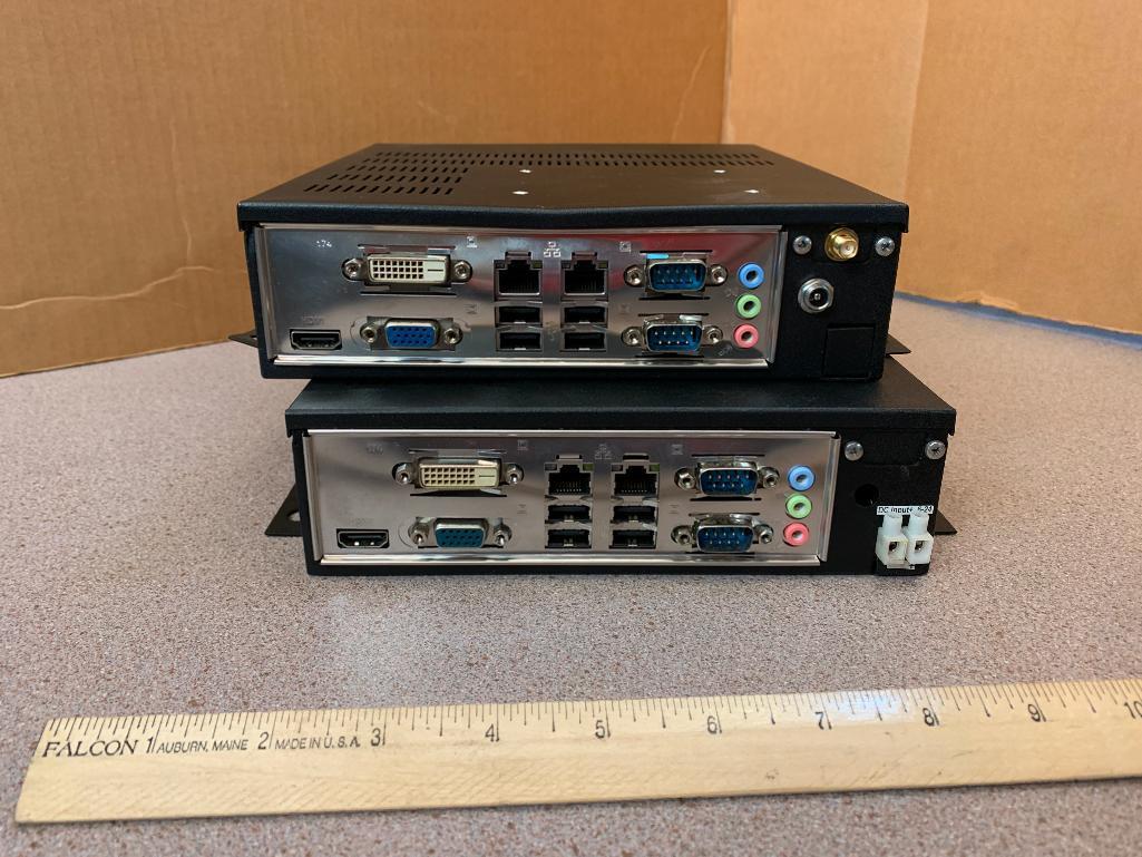 SmallPC Intel Core 2 Duo 2.0GHz 2GB 32GB & 60GB NO OS Rugged Industrial Computers - 2pcs