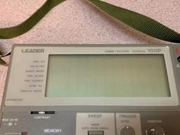 Leader 100P DMM / SCOPE 200kHz Portable Multimeter / Oscilloscope