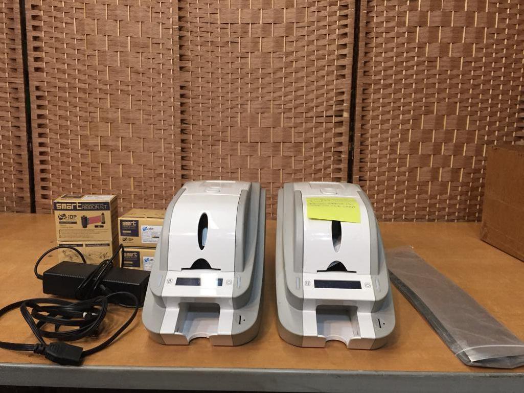 IDP Smart ID Card Printers with Ribbon Kits - 2 pcs