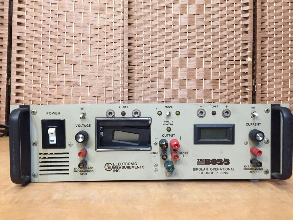 Electronic Measurements Inc. BOS/S Bipolar Operational Source / Sink Power Supply