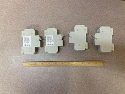 ASI QZ213D220 QZ Series 2 Pole 20amps 277/480 VAC Circuit Breakers - 4 pcs