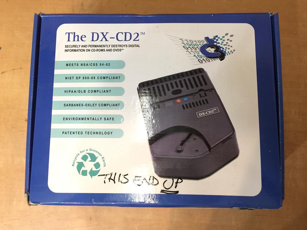 THE DX-CD2 Optical Disc Destruction Device