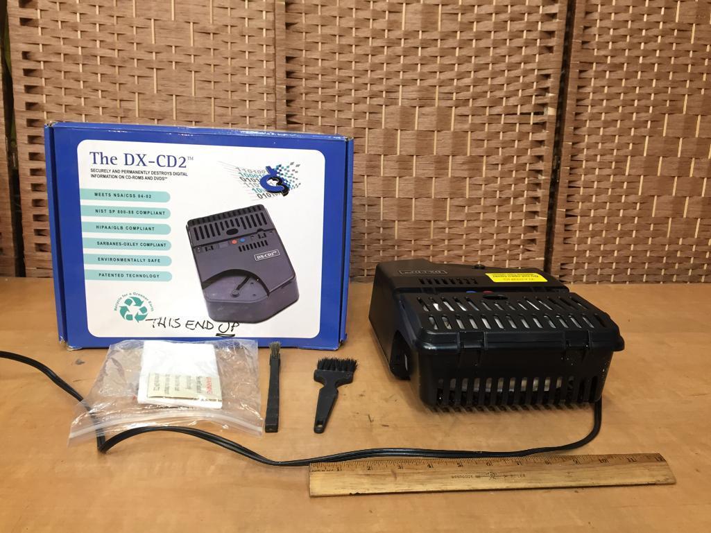 THE DX-CD2 Optical Disc Destruction Device