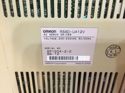 Omron R88D-UA12V AC Servo Drivers & Omron S82K-10024 24VDC Power Supply - 3pcs