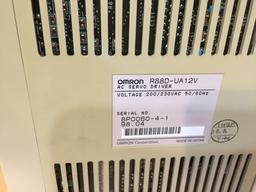 Omron R88D-UA12V AC Servo Drivers & Omron S82K-10024 24VDC Power Supply - 3pcs