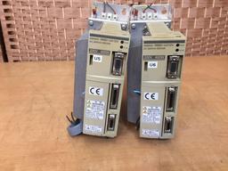 Omron R88D-UA12V AC Servo Drivers & Omron S82K-10024 24VDC Power Supply - 3pcs