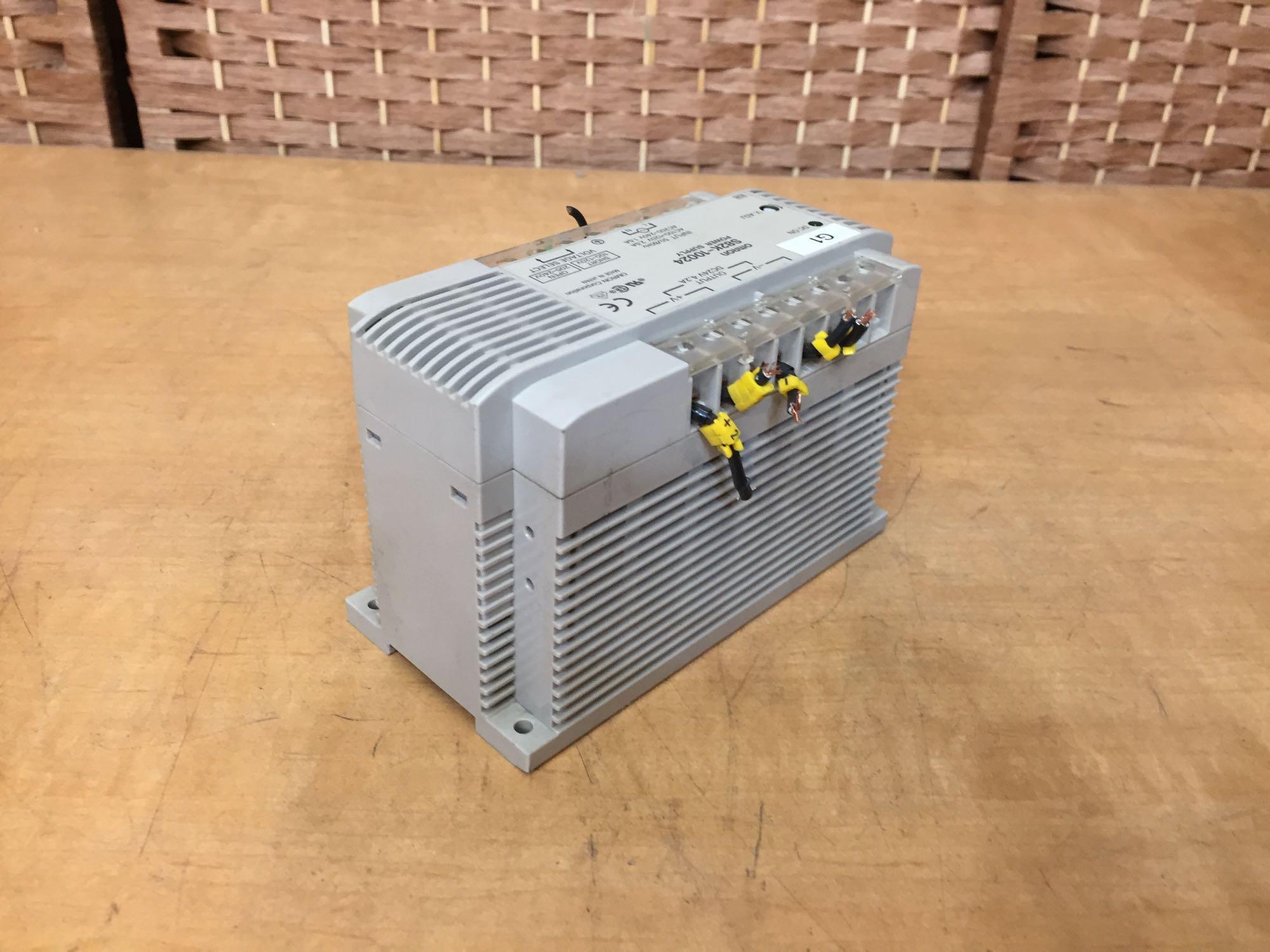 Omron R88D-UA12V AC Servo Drivers & Omron S82K-10024 24VDC Power Supply - 3pcs