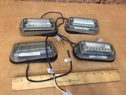 Federal Signal Viper EXT VPX800 Series A LED Emergency Lights - 4pcs