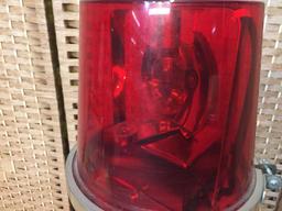 Edwards Adaptabeacon 52-R 120V Rotating Red Light