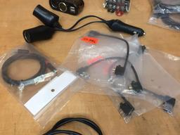 Assorted Cables / USB 3.0 / USB / 12V Car Cigarette Adapters