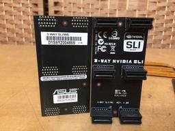 Assorted nVidia SLI GPU Bridges / Flexible / Boards