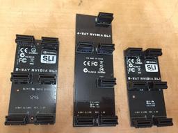 Assorted nVidia SLI GPU Bridges / Flexible / Boards