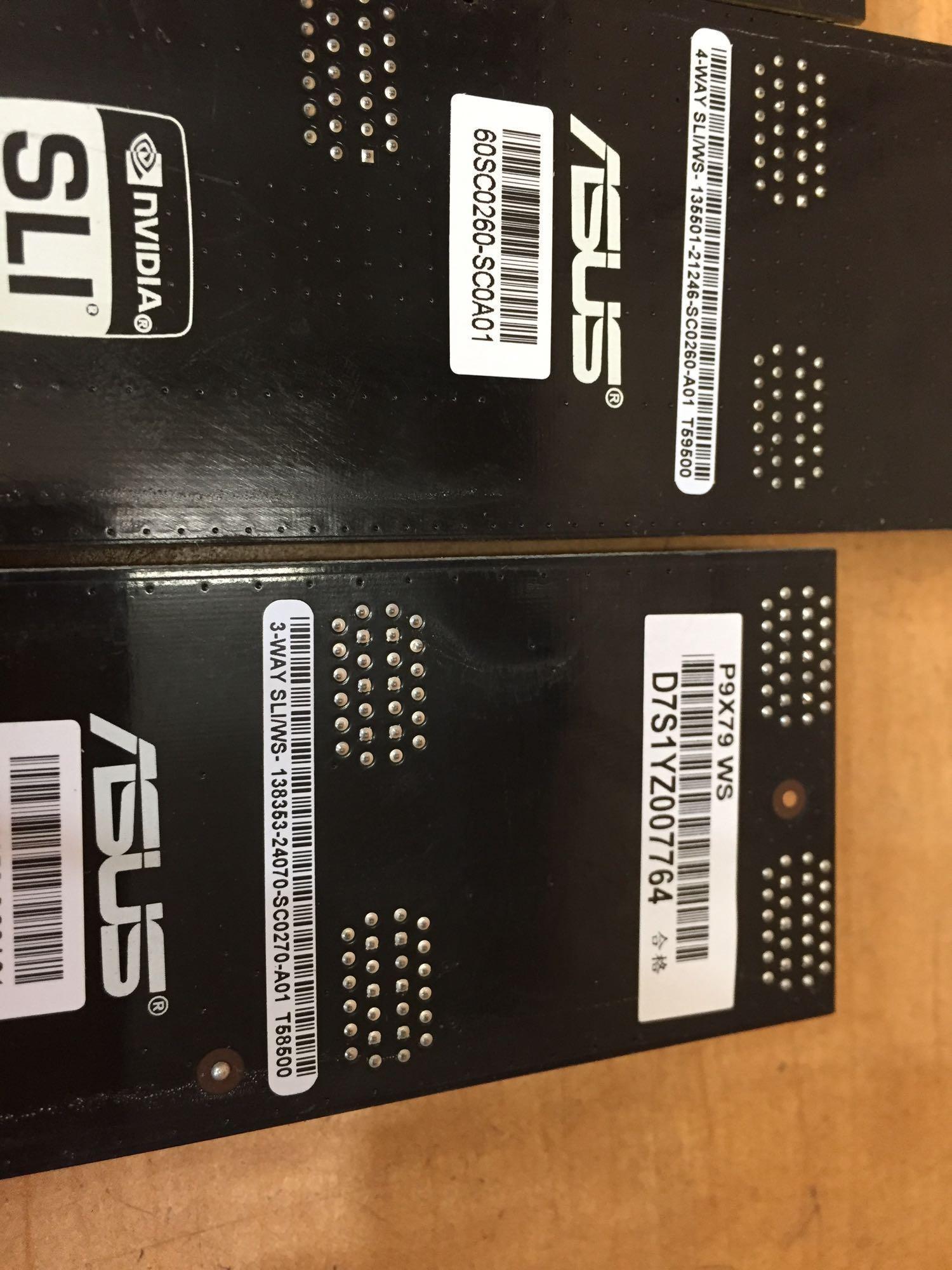 Assorted nVidia SLI GPU Bridges / Flexible / Boards