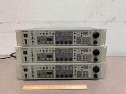Sony CCU-D50 Digital Camera Control Unit - 3 pcs