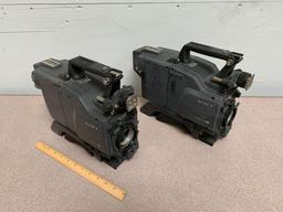 Sony DXC-D50WS Professional Digital Video Camera with CA-D50 Camera Adaptor - 2pcs