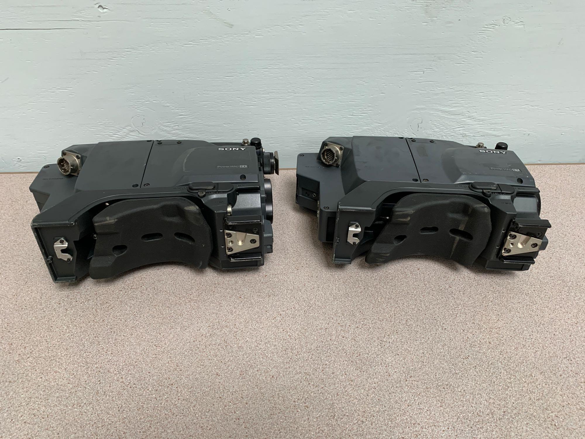Sony DXC-D50WS Professional Digital Video Camera with CA-D50 Camera Adaptor - 2pcs