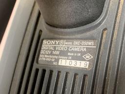 Sony DXC-D50WS Professional Digital Video Camera with CA-D50 Camera Adaptor - 2pcs