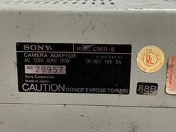 Sony CMA-8 Professional Video Camera Power Supply / Camera Adaptor