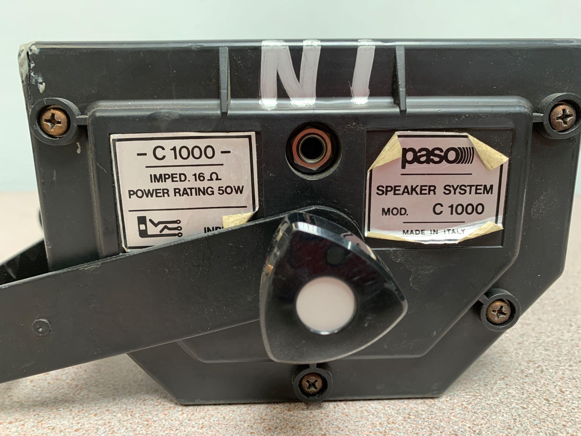 Paso High Performance Speaker System C1000 16ohms 50W - 2pcs