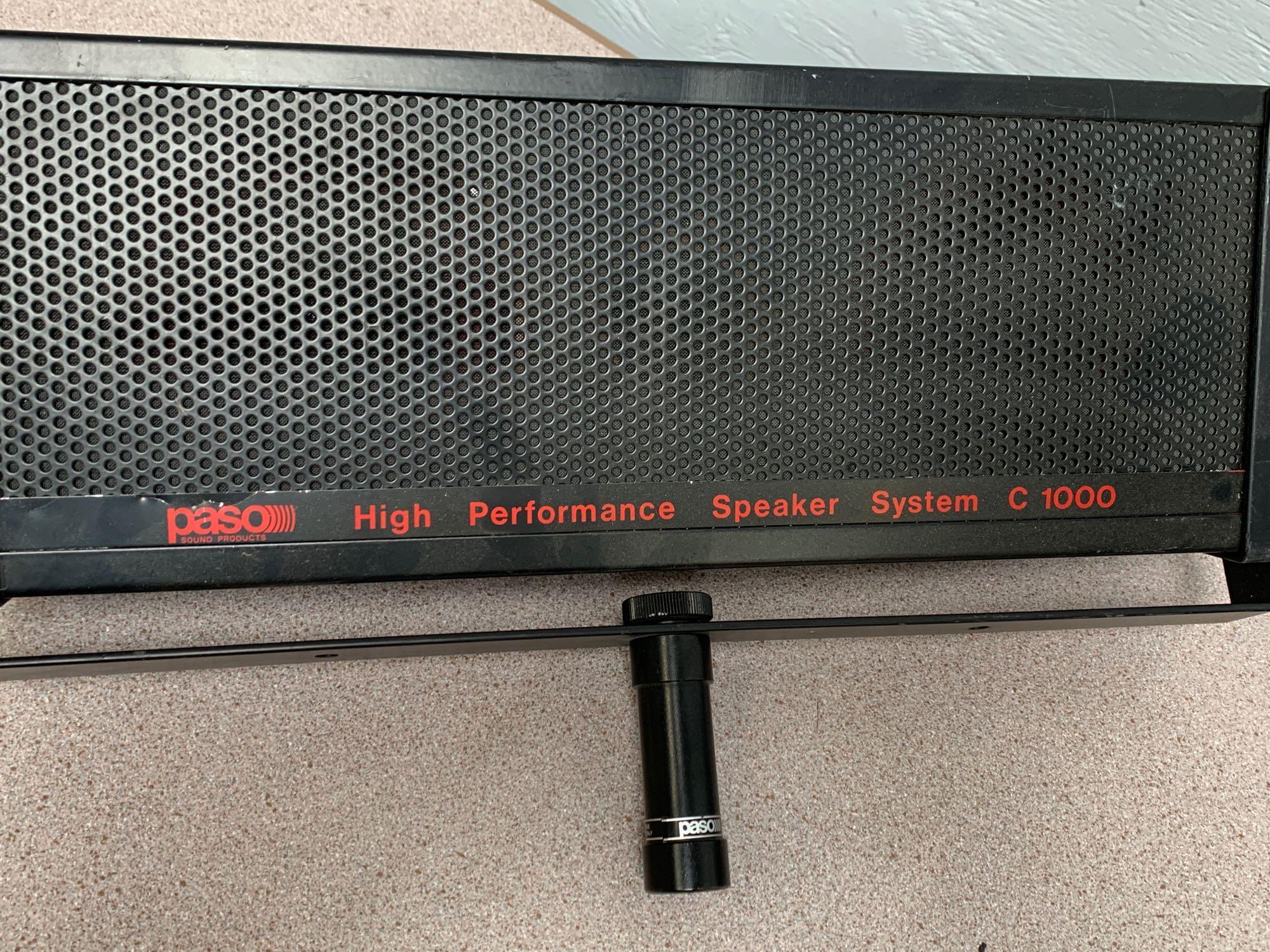 Paso High Performance Speaker System C1000 16ohms 50W - 2pcs