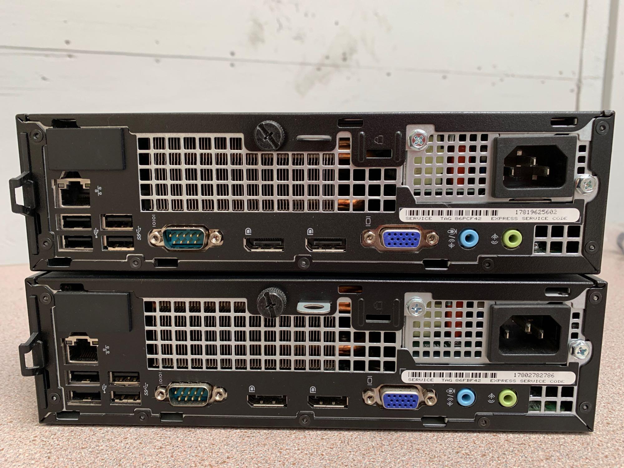 Dell Optiplex 9020 SFF Desktop Computers Intel i5-4590S 3.0GHz 8GB 320GB NO OS - 4 pcs